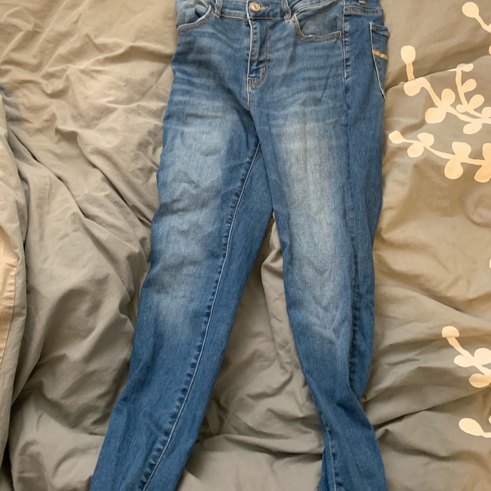 Like new, high waisted jeggings.